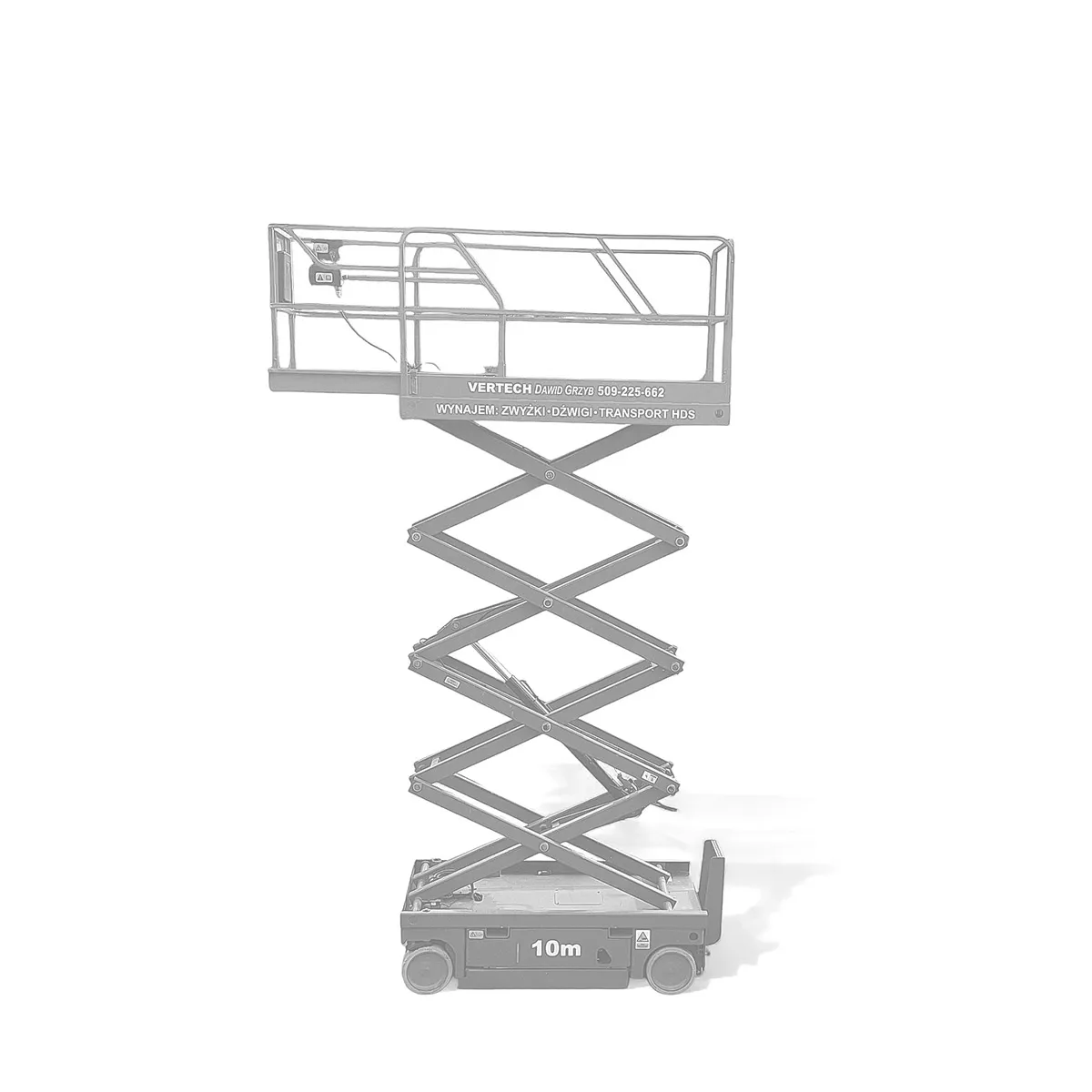 Podnośnik nożycowy elektryczny 8m Radom