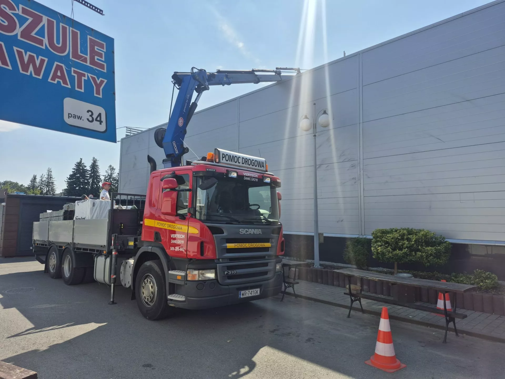 Transport HDS Radom i okolice, VERTECH